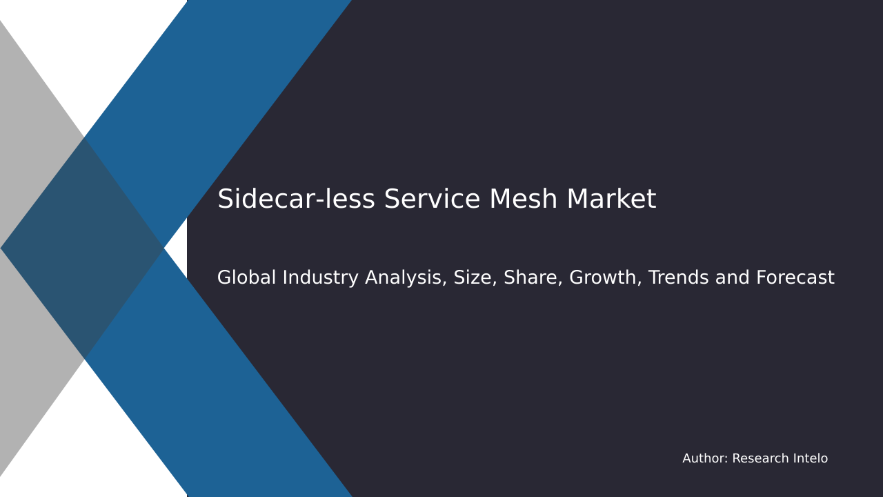 Sidecar‑less Service Mesh Market Research Report 2033